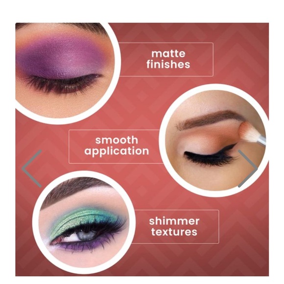 EYESHADOW 18 SHADES ‘FAIRY TALE 2’ HIGHLY PIGMENTED USE WET or DRY NEW W/MIRROR - Picture 2 of 7